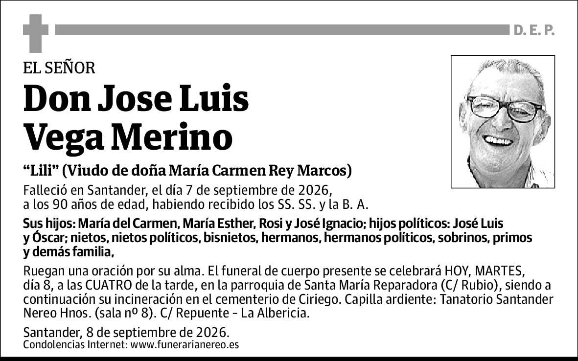 Jose Luis Vega Merino
