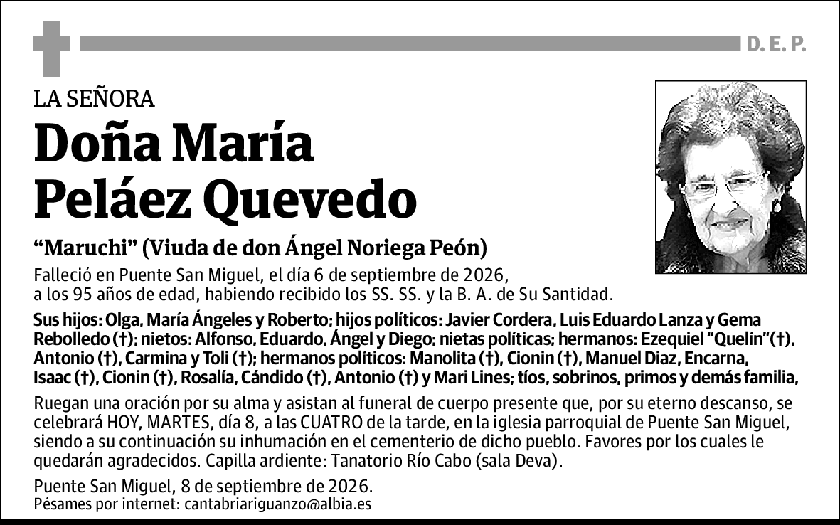 María Peláez Quevedo