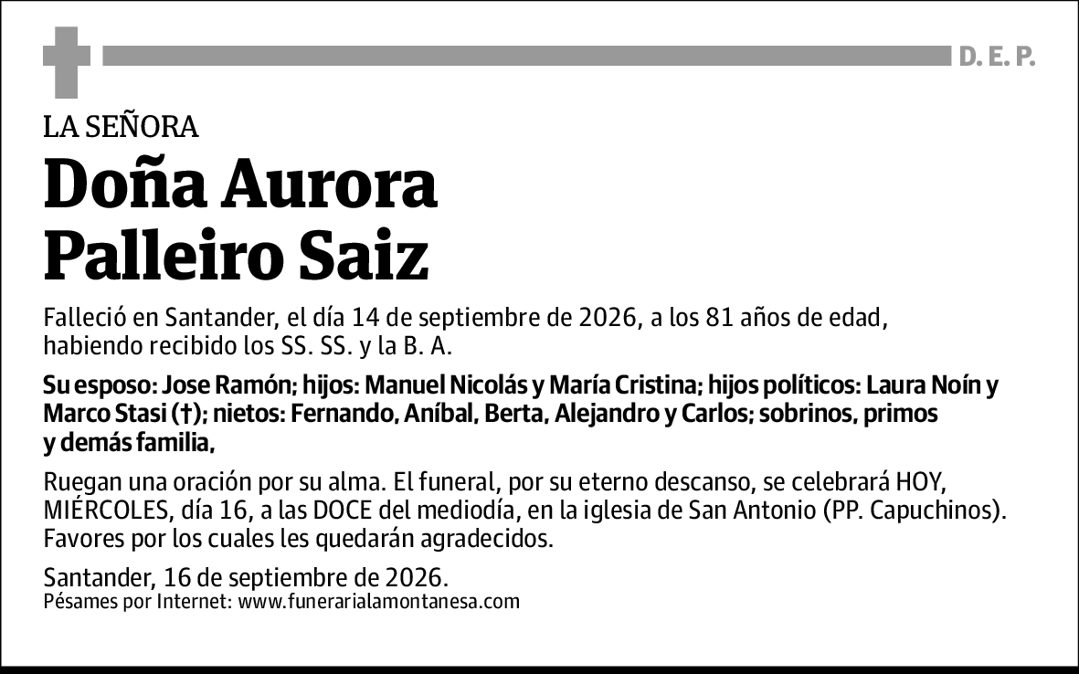 Aurora Palleiro Saiz