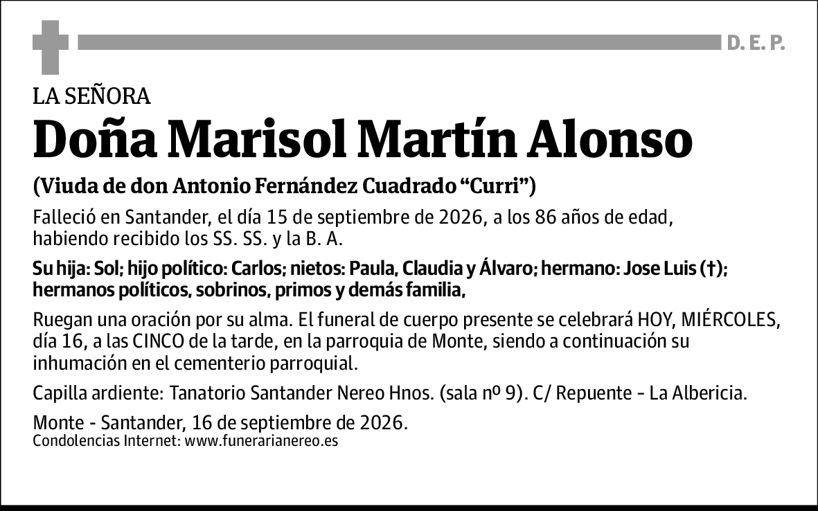 Marisol Martín Alonso
