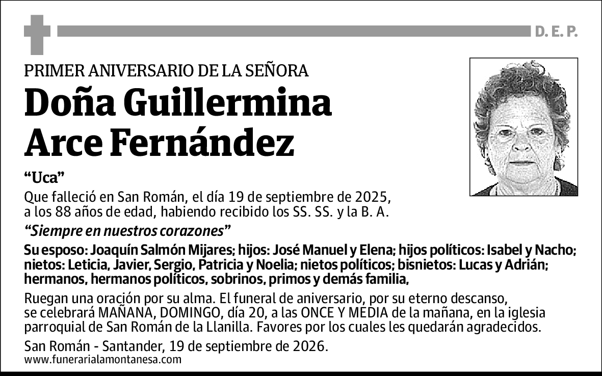 Guillermina Arce Fernández