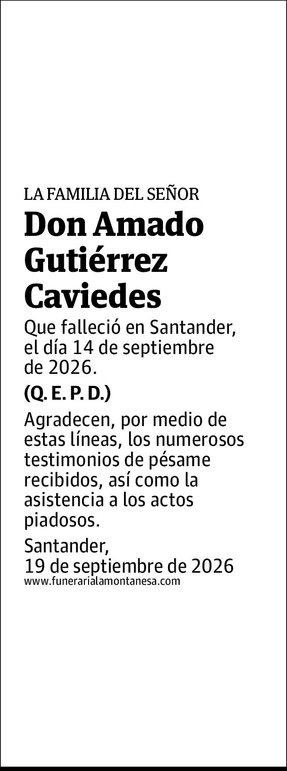 Amado Gutiérrez Caviedes
