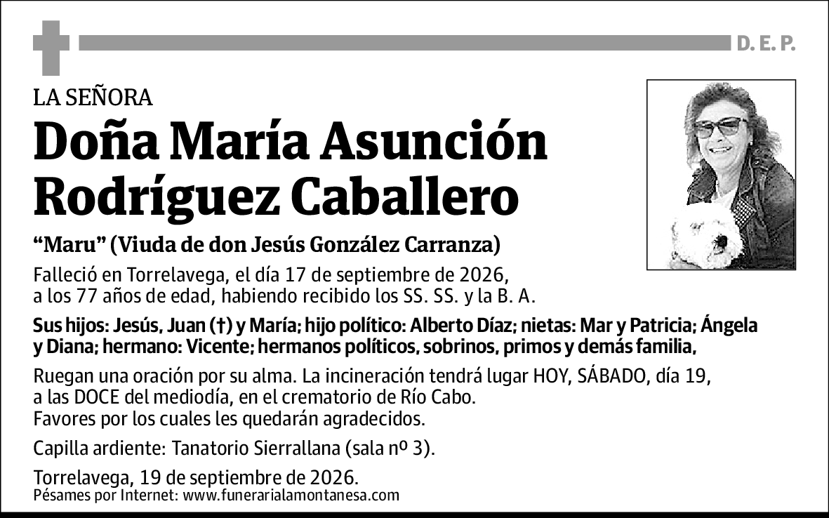 María Asunción Rodríguez Caballero
