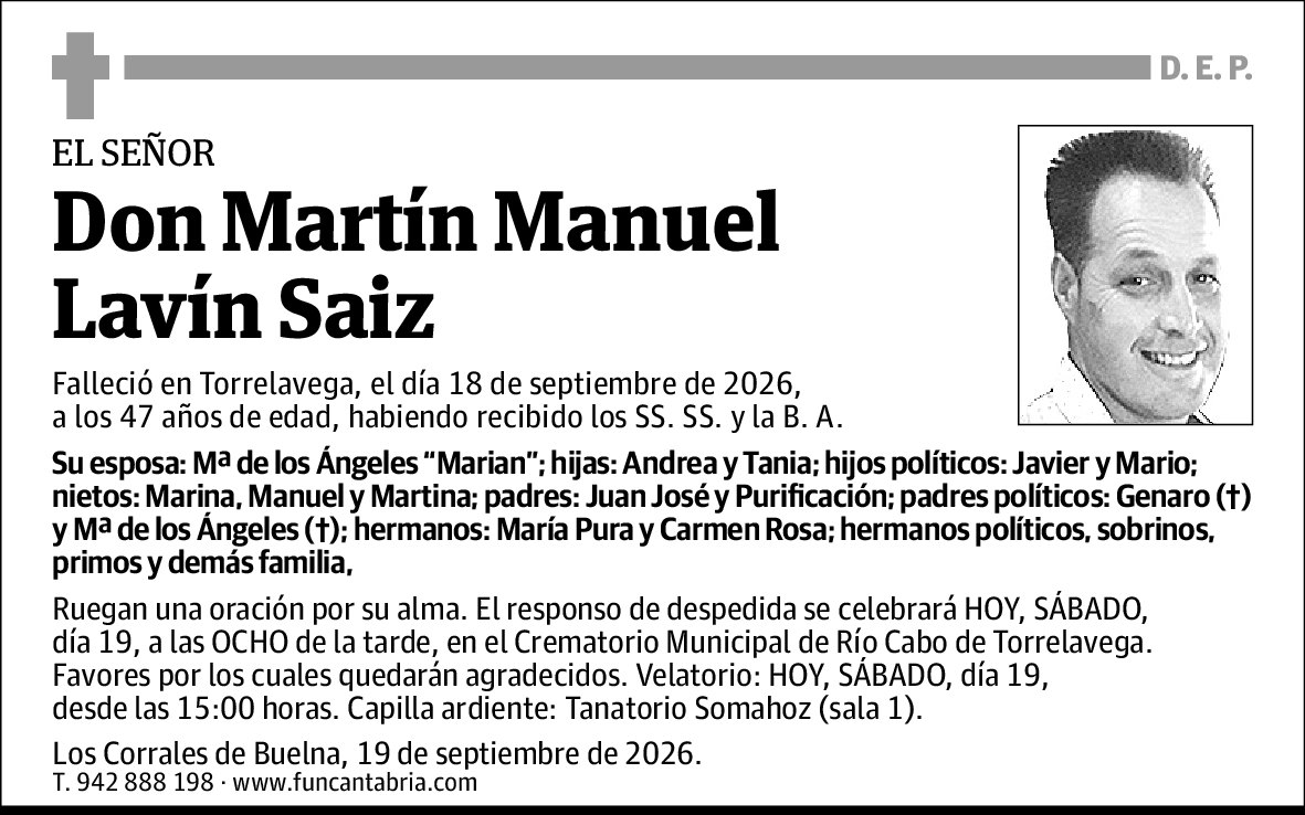 Martín Manuel Lavín Saiz