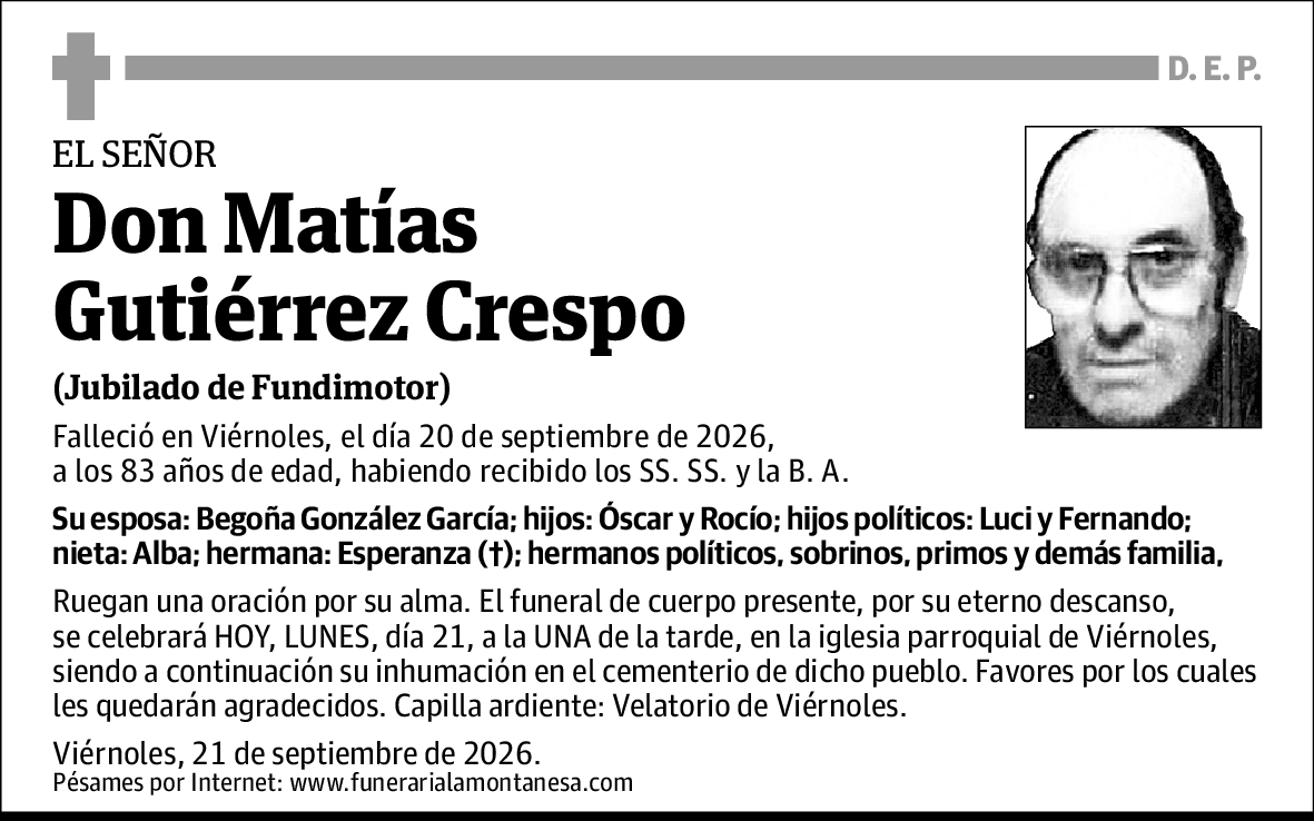 Matías Gutiérrez Crespo