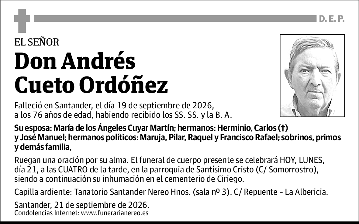 Andrés Cueto Ordóñez