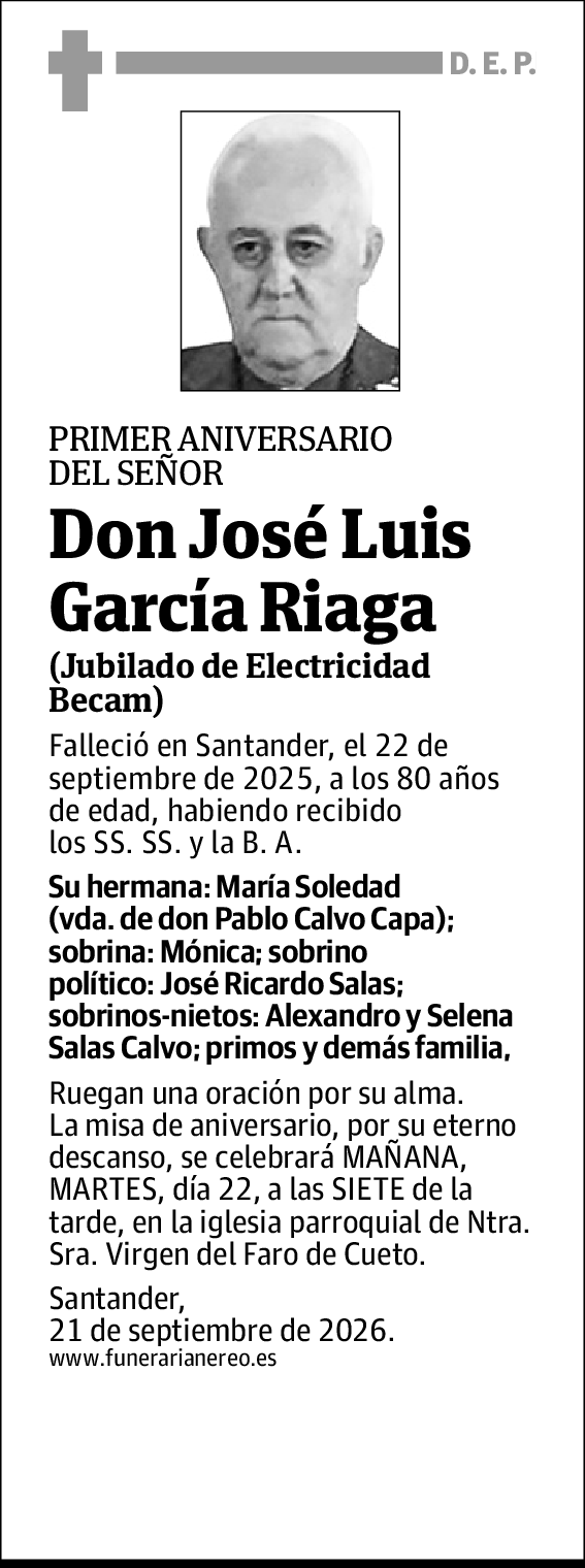 José Luis García Riaga