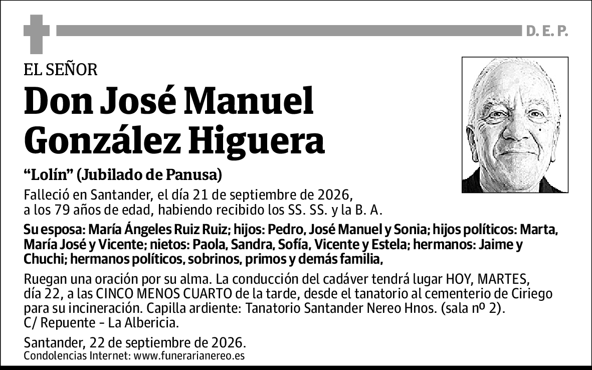 José Manuel González Higuera