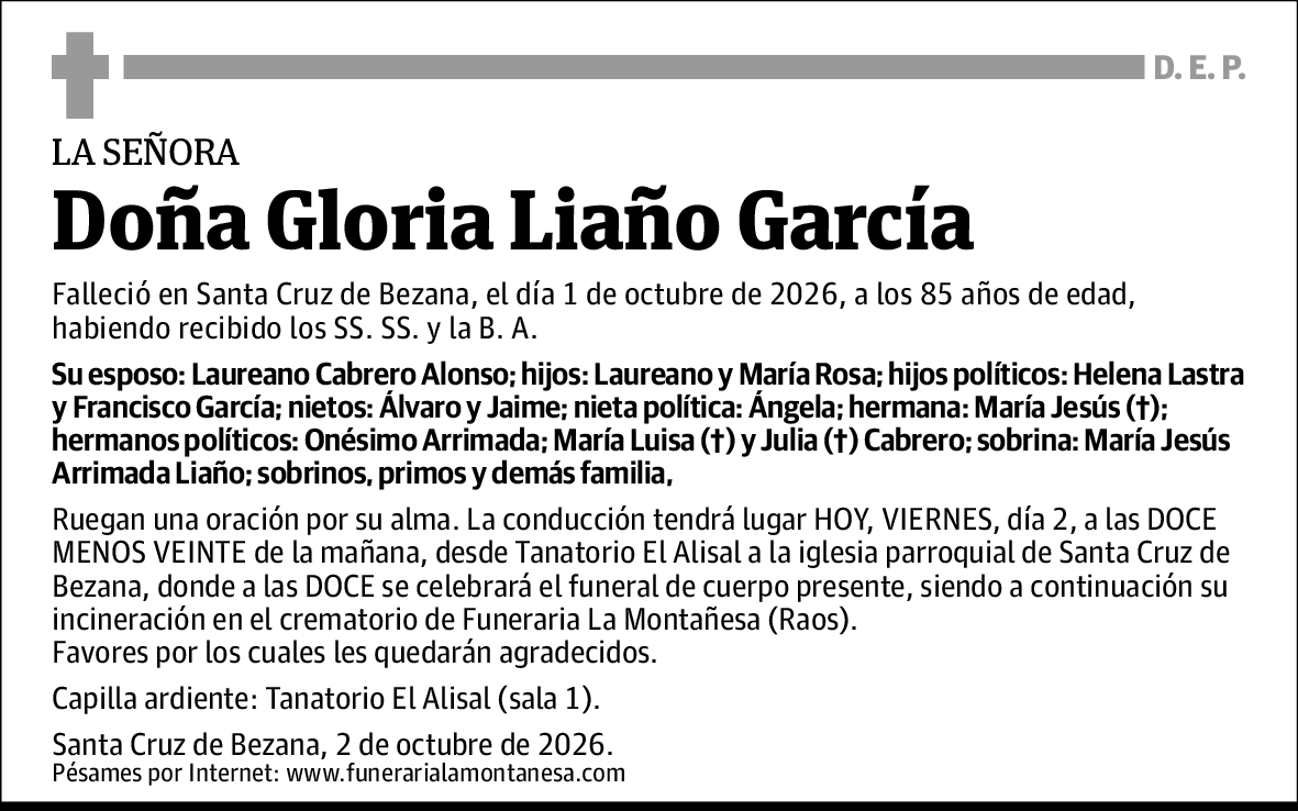 Gloria Liaño García