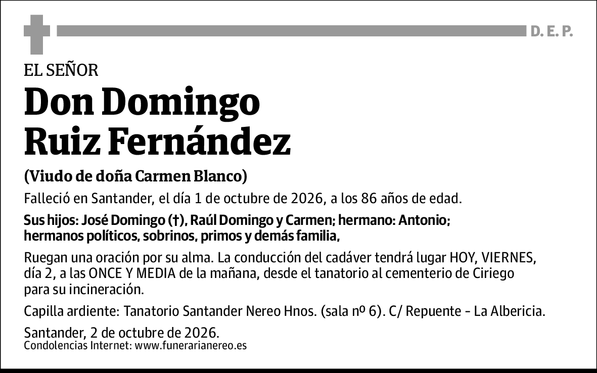 Domingo Ruiz Fernández