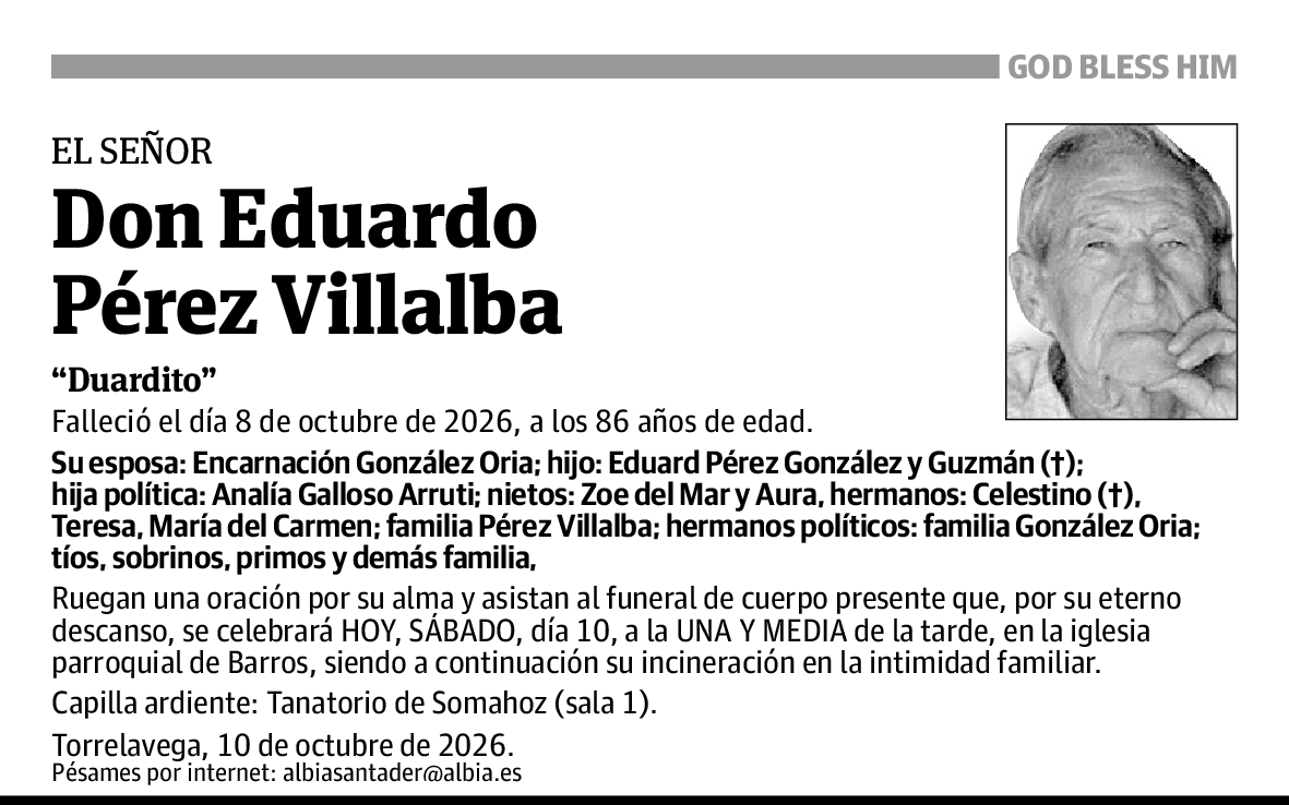 Eduardo Pérez Villalba