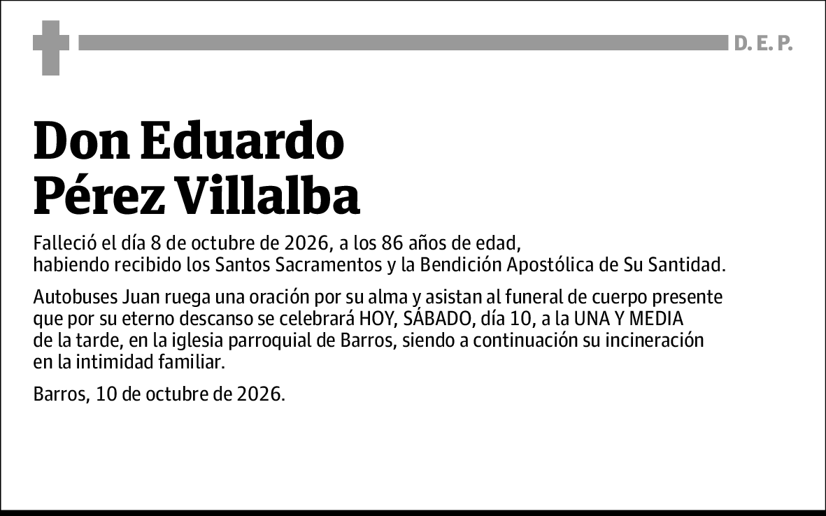 Eduardo Pérez Villalba