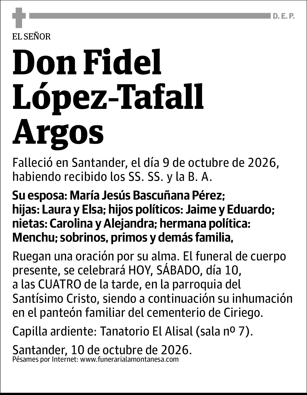 Fidel López-tafall Argos