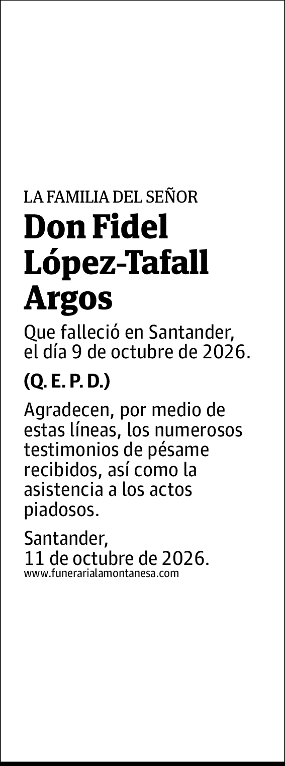 Fidel López-tafall Argos