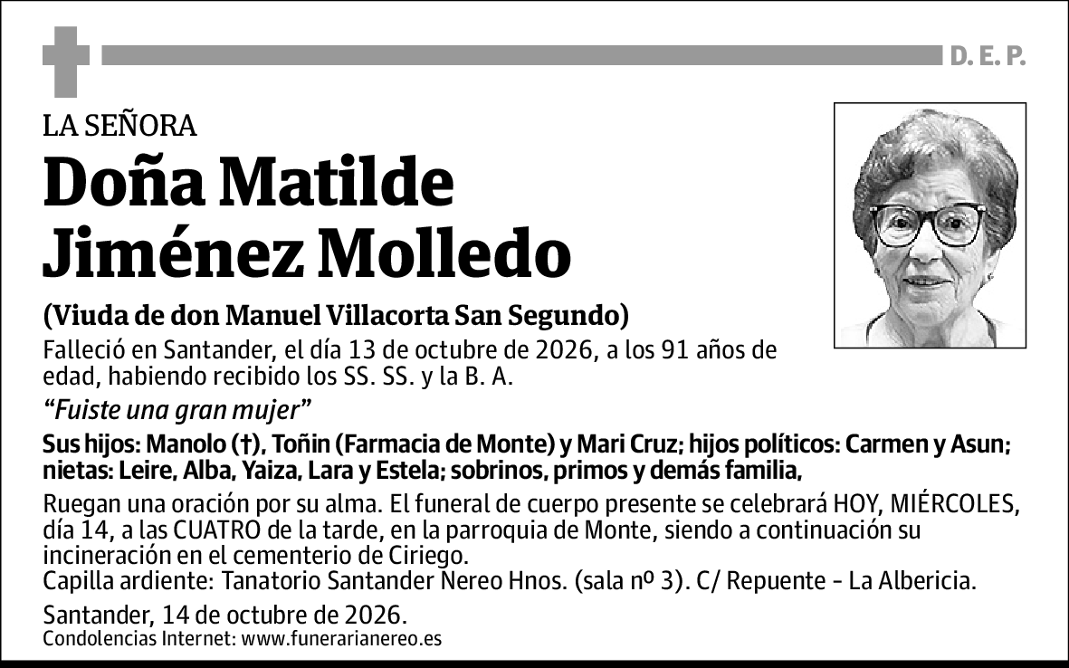 Matilde Jiménez Molledo