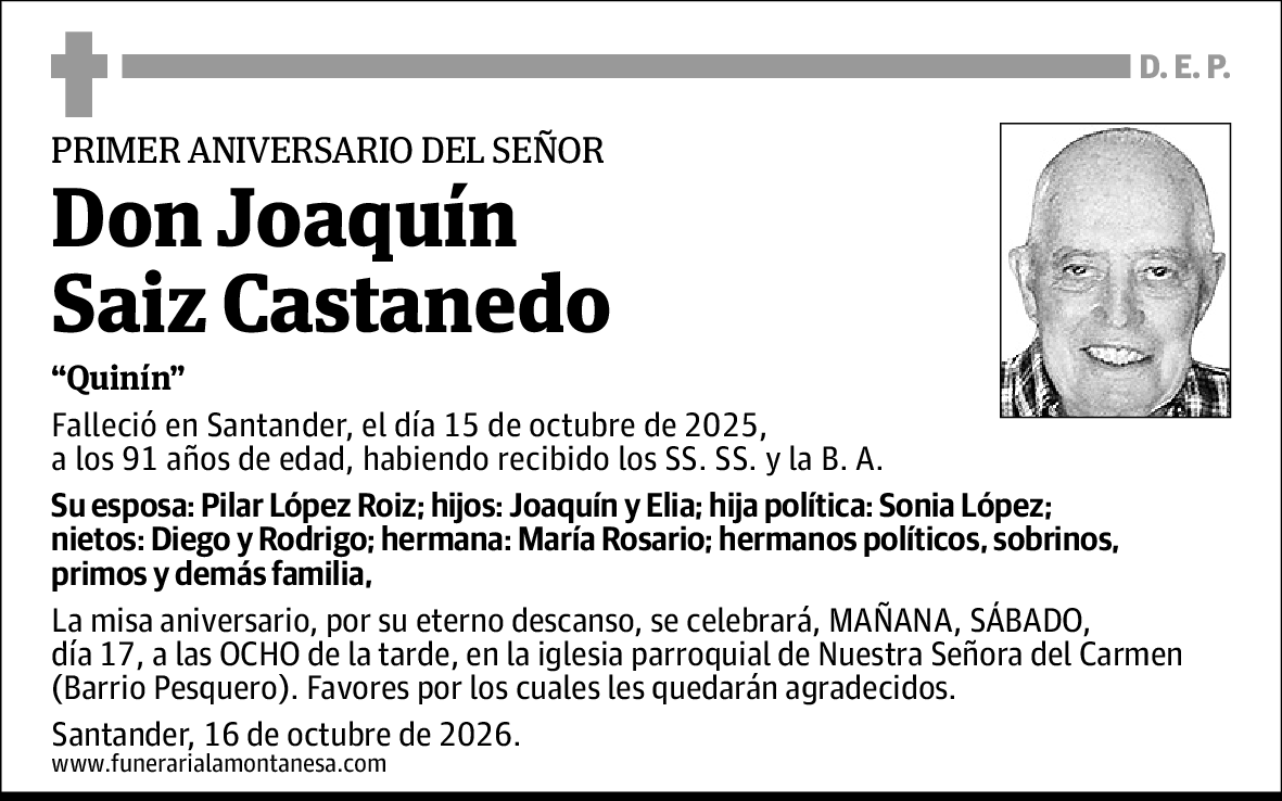 Joaquín Saiz Castanedo