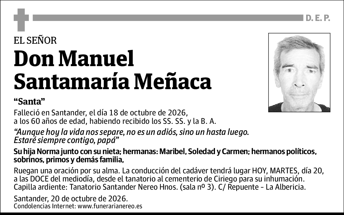 Manuel Santamaría Meñaca