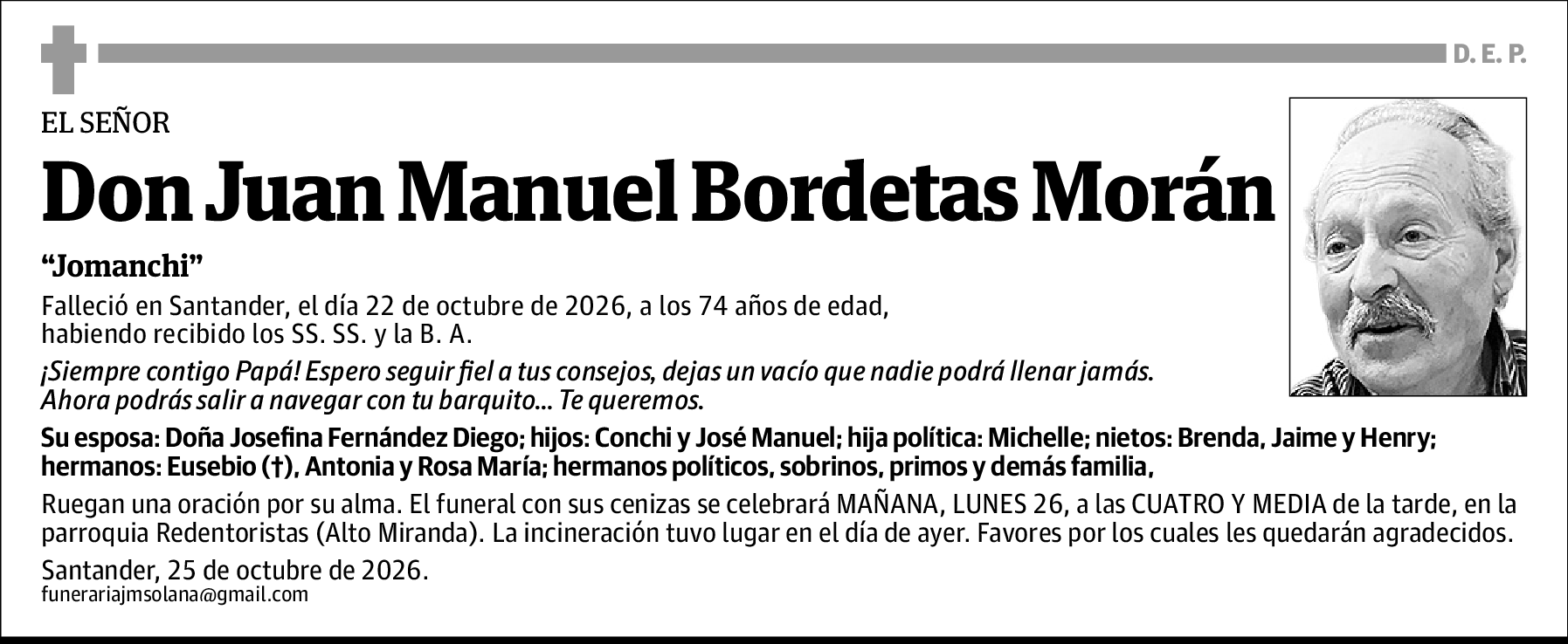 Juan Manuel Bordetas Morán