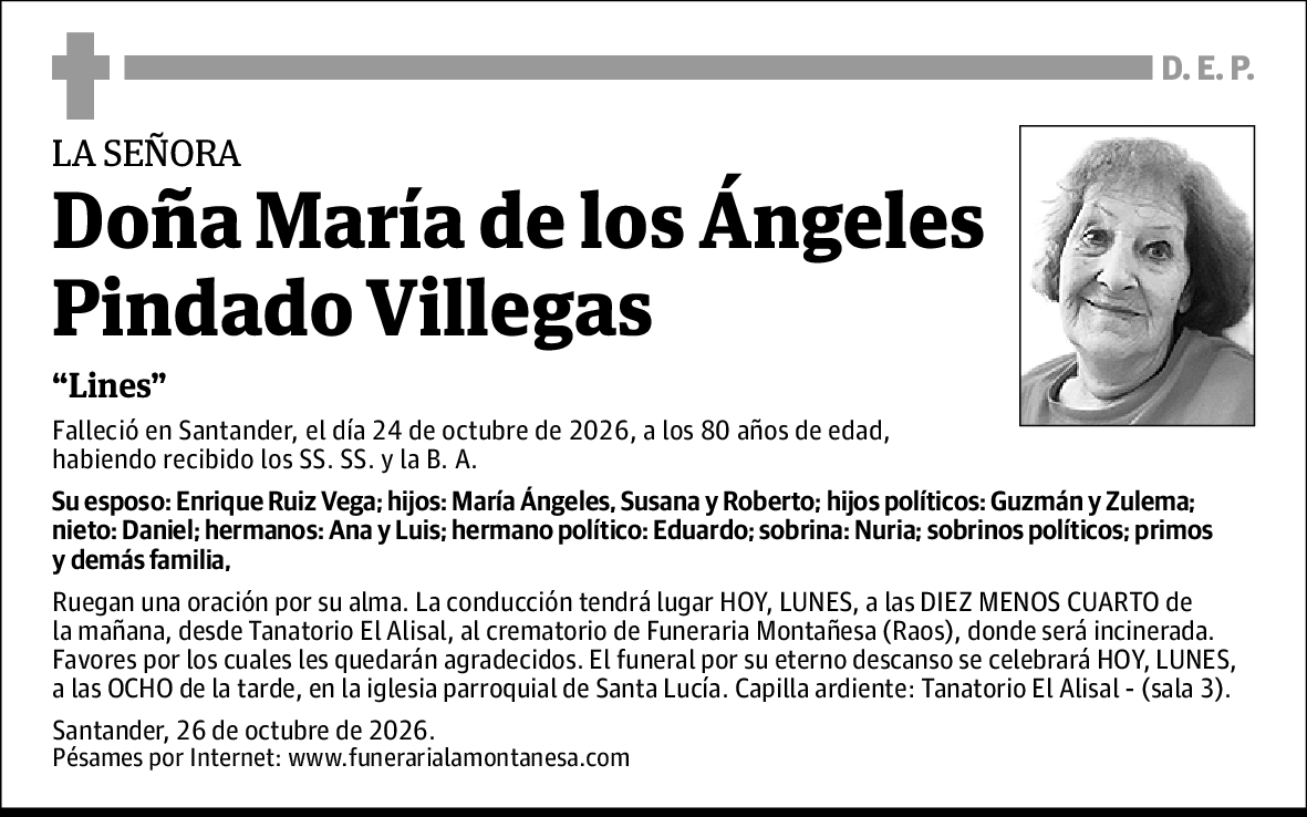 María de los Ángeles Pindado Villegas