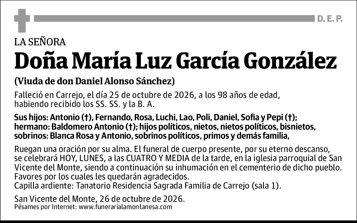 María Luz García González
