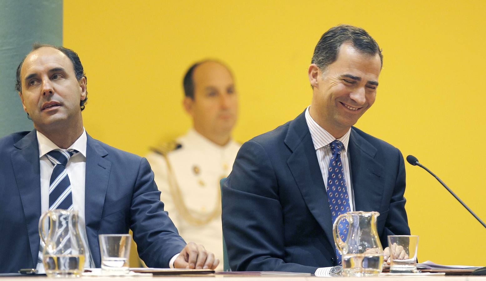 Visitas del príncipe Felipe a Cantabria