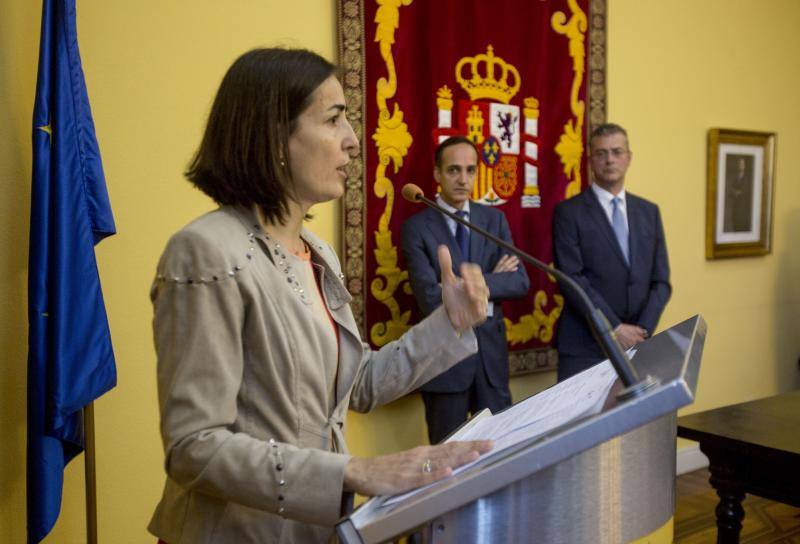 Acto de toma de posesión del nuevo jefe provincial de Tráfico