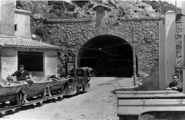 Fotos antiguas del túnel de La Engaña