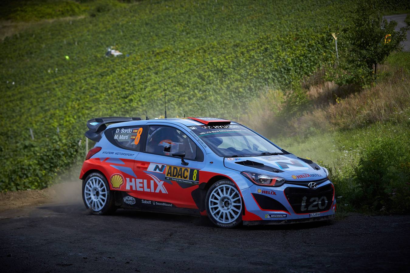 Participación de Dani Sordo en el Rallye de Alemania