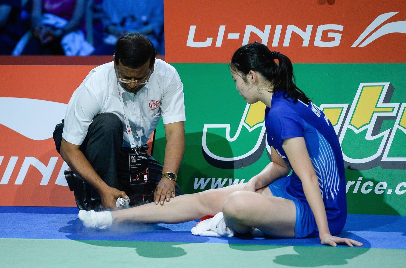 Carolina Marín, campeona mundial de bádminton