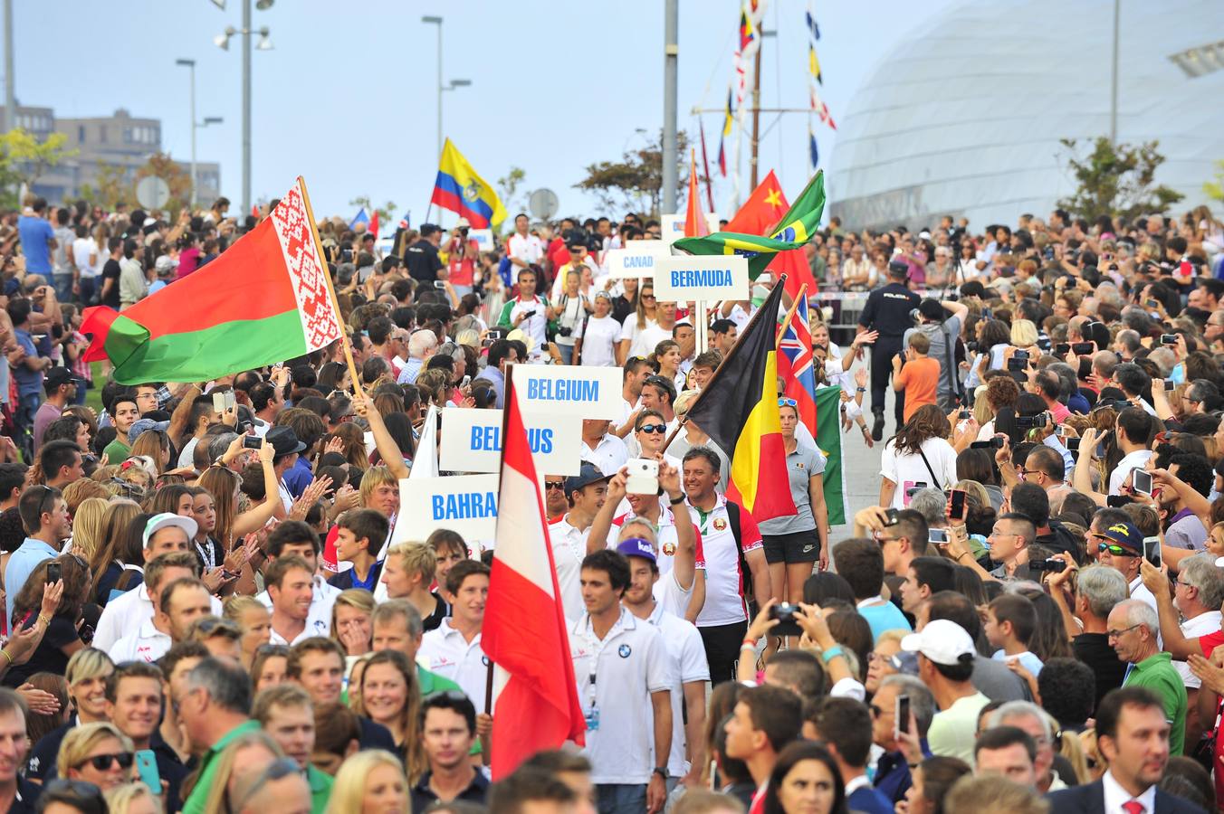 Desfile de delegaciones