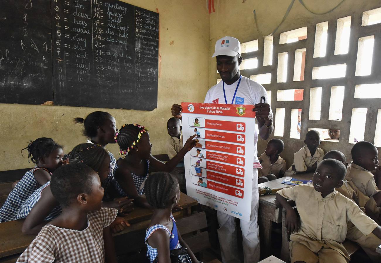 Africa lucha contra el ébola