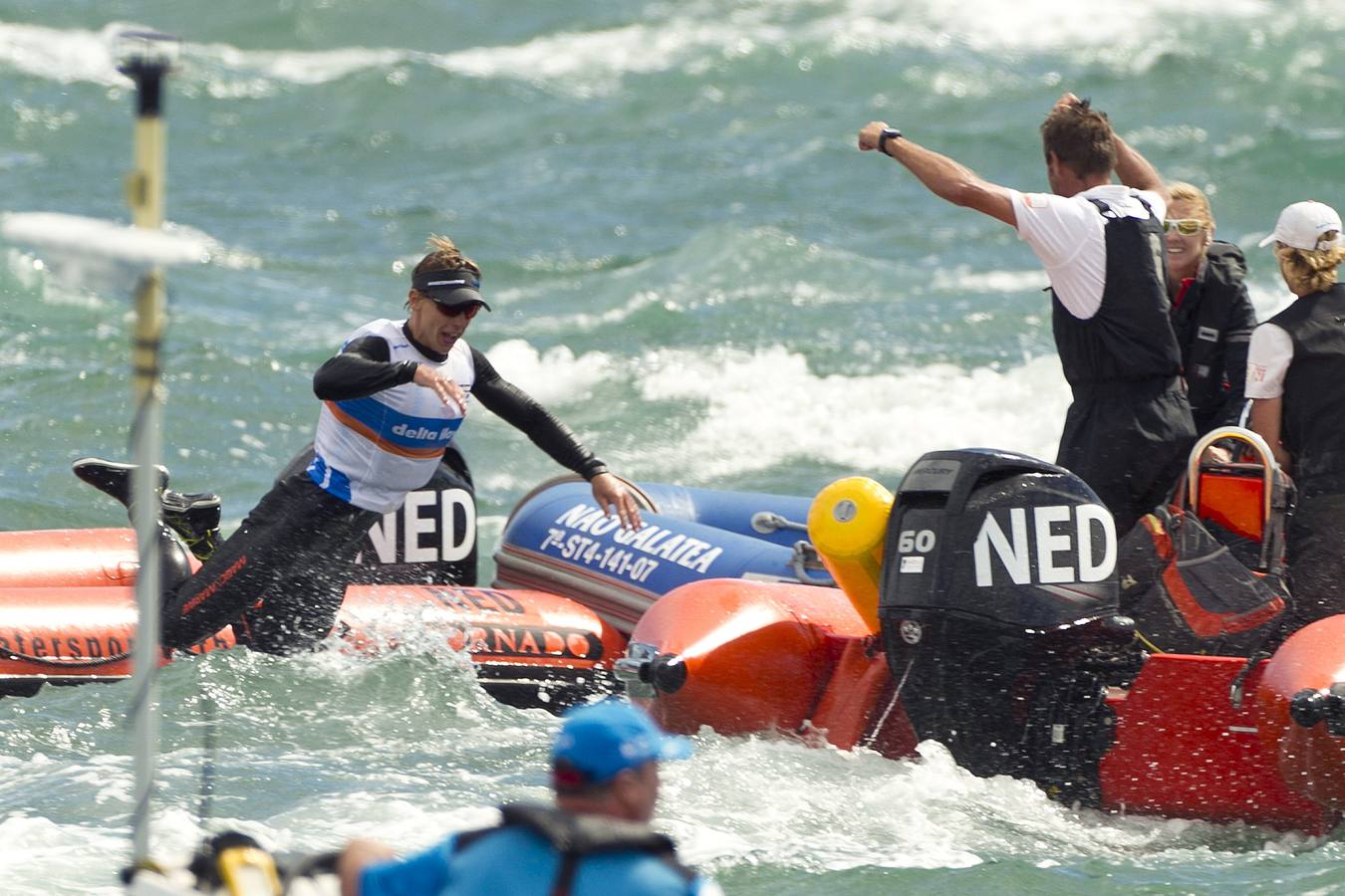 Nicholas Heiner y Marit Bouwmeester ganan los títulos en Láser y Radial