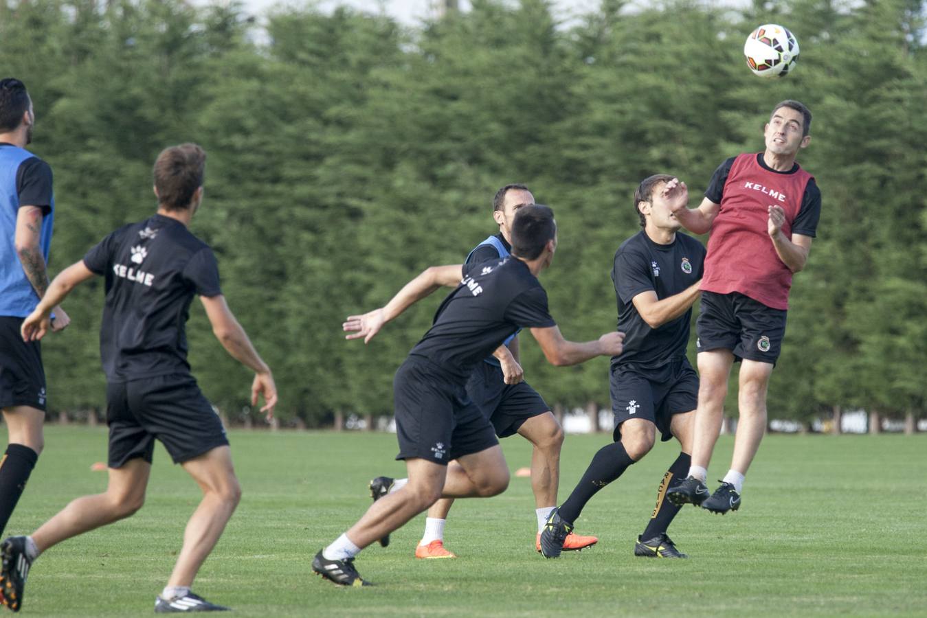 El Racing prepara el partido contra el Osasuna