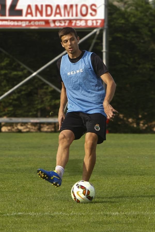 El Racing prepara el partido contra el Barça B