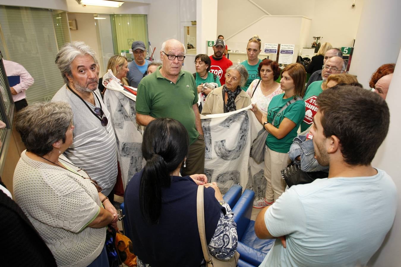 La PAH ocupa Liberbank