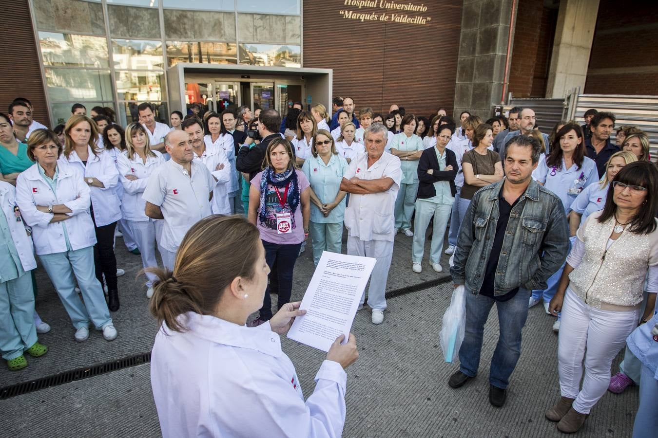 Los sanitarios cántabros apoyan a Teresa Romero