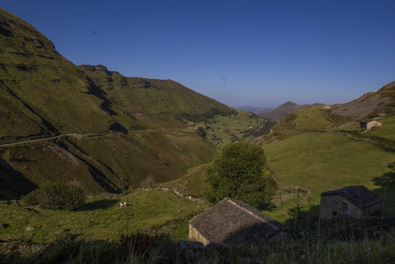 El paisaje desde el Mirador del pas