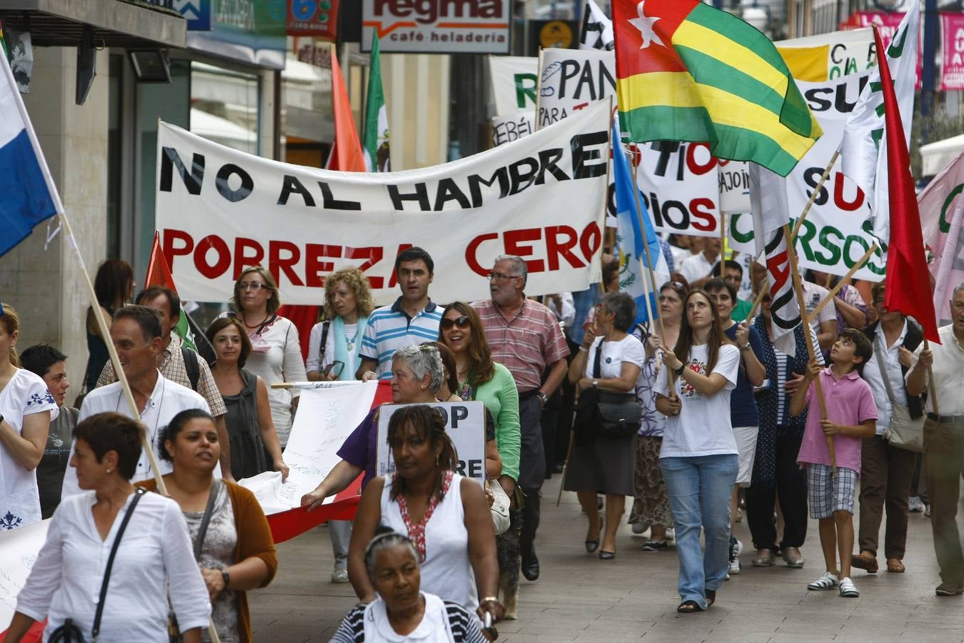 Marcha contra la pobreza