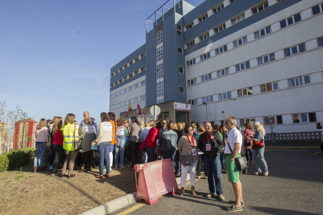 Concentración trabajadores sanidad