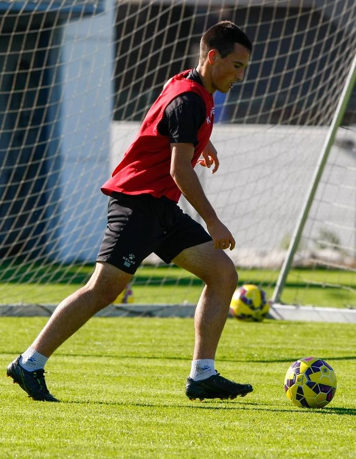 El Racing prepara el partido contra la Llagostera