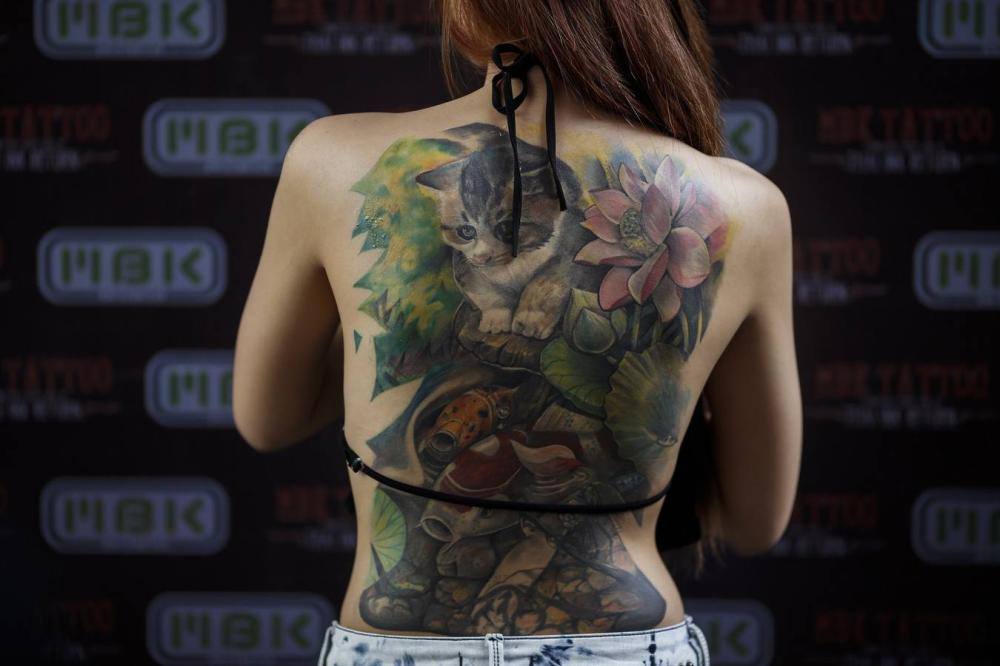 Obras de arte sobre la piel