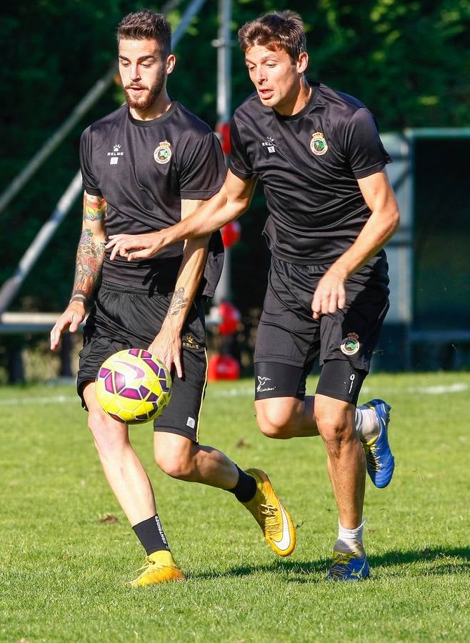 El Racing prepara el partido contra el Sabadell