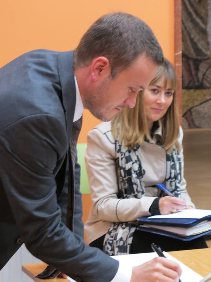 Lupa visita a sus alumnos