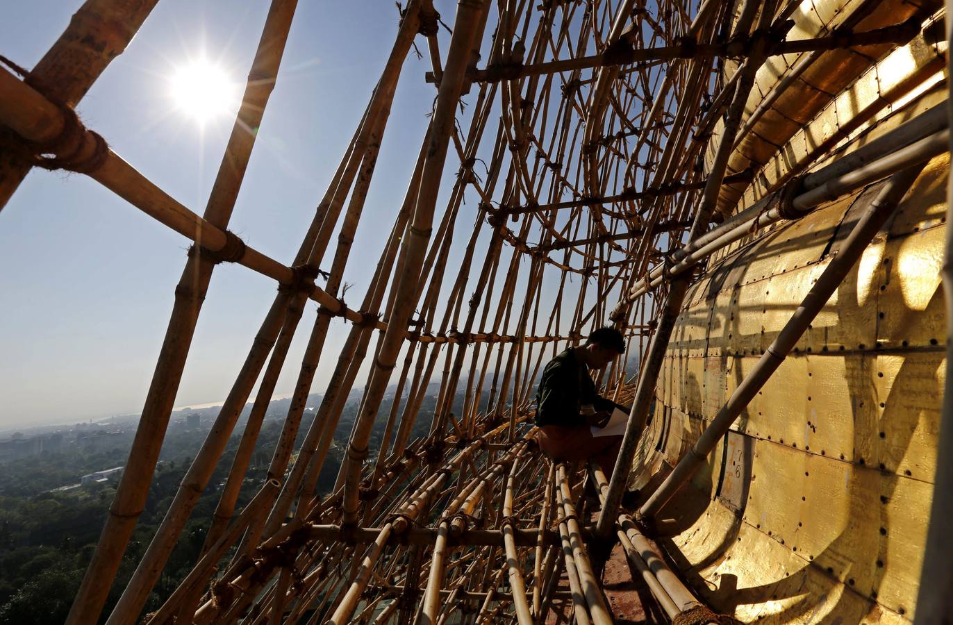 Restauración de Shwedagon