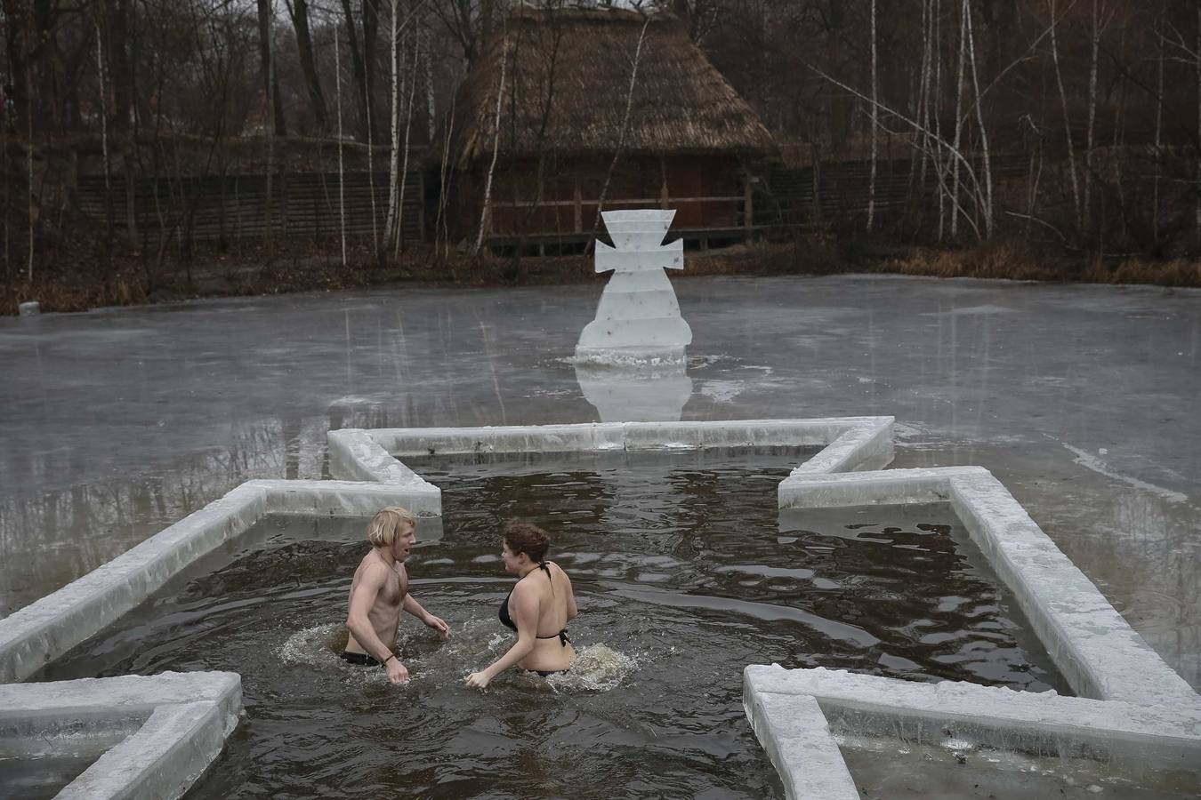 Celebración de la Epifanía ortodoxa