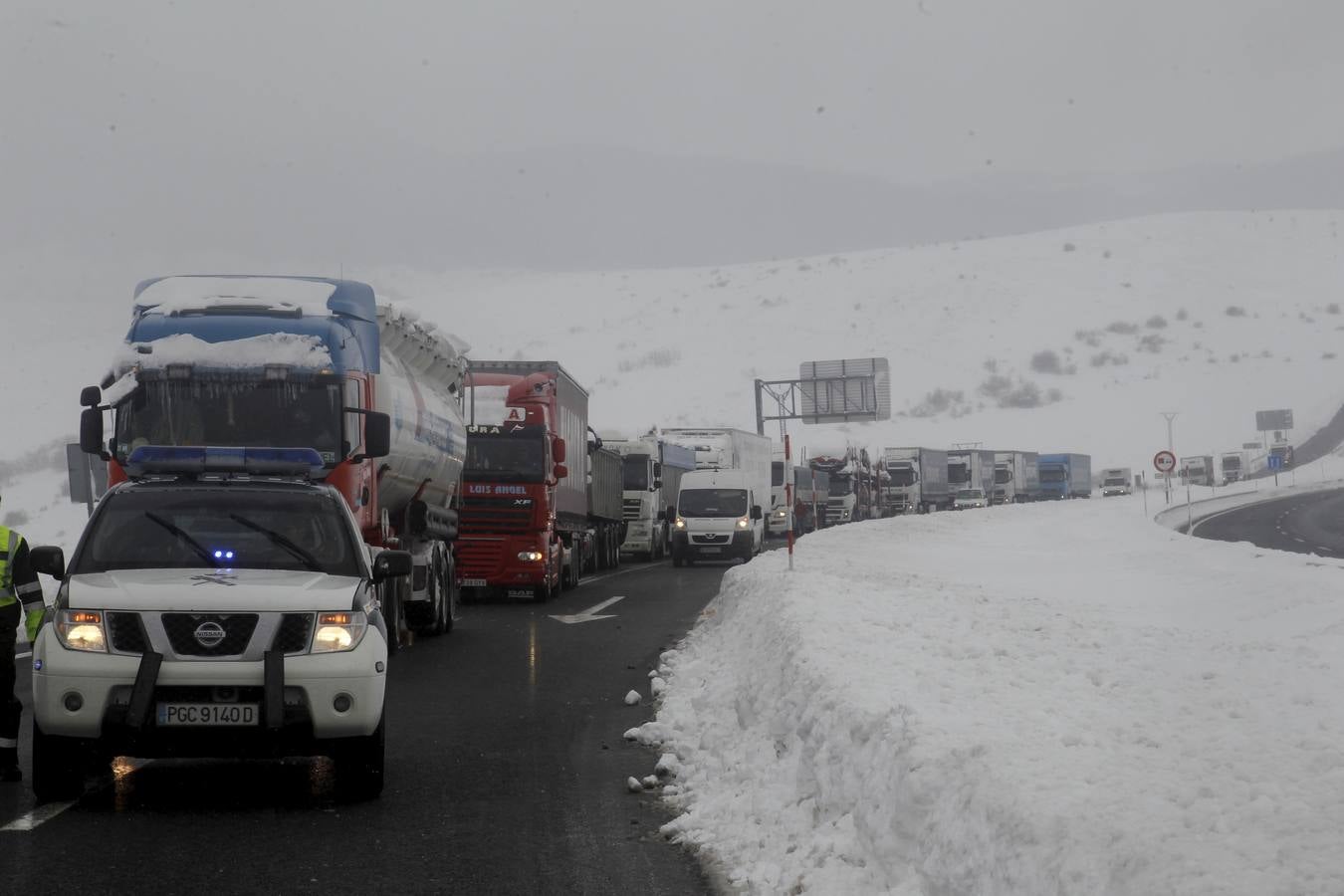 Nevada monumental en Reinosa