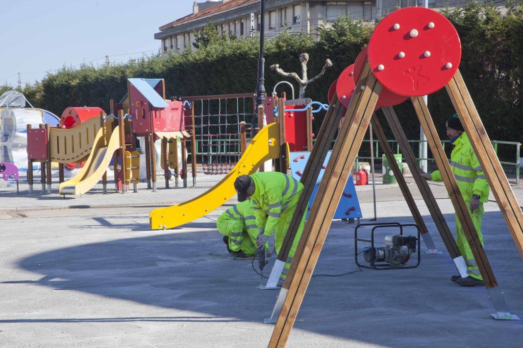 El Parque de Cross tendrá 26 puntos de juegos infantiles
