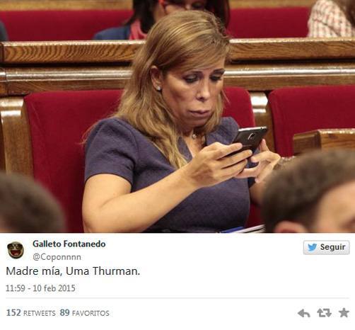 ¡Qué guapa estás, Uma!