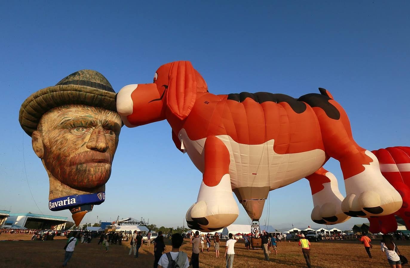 Festival de Globos Aerostáticos en Filipinas