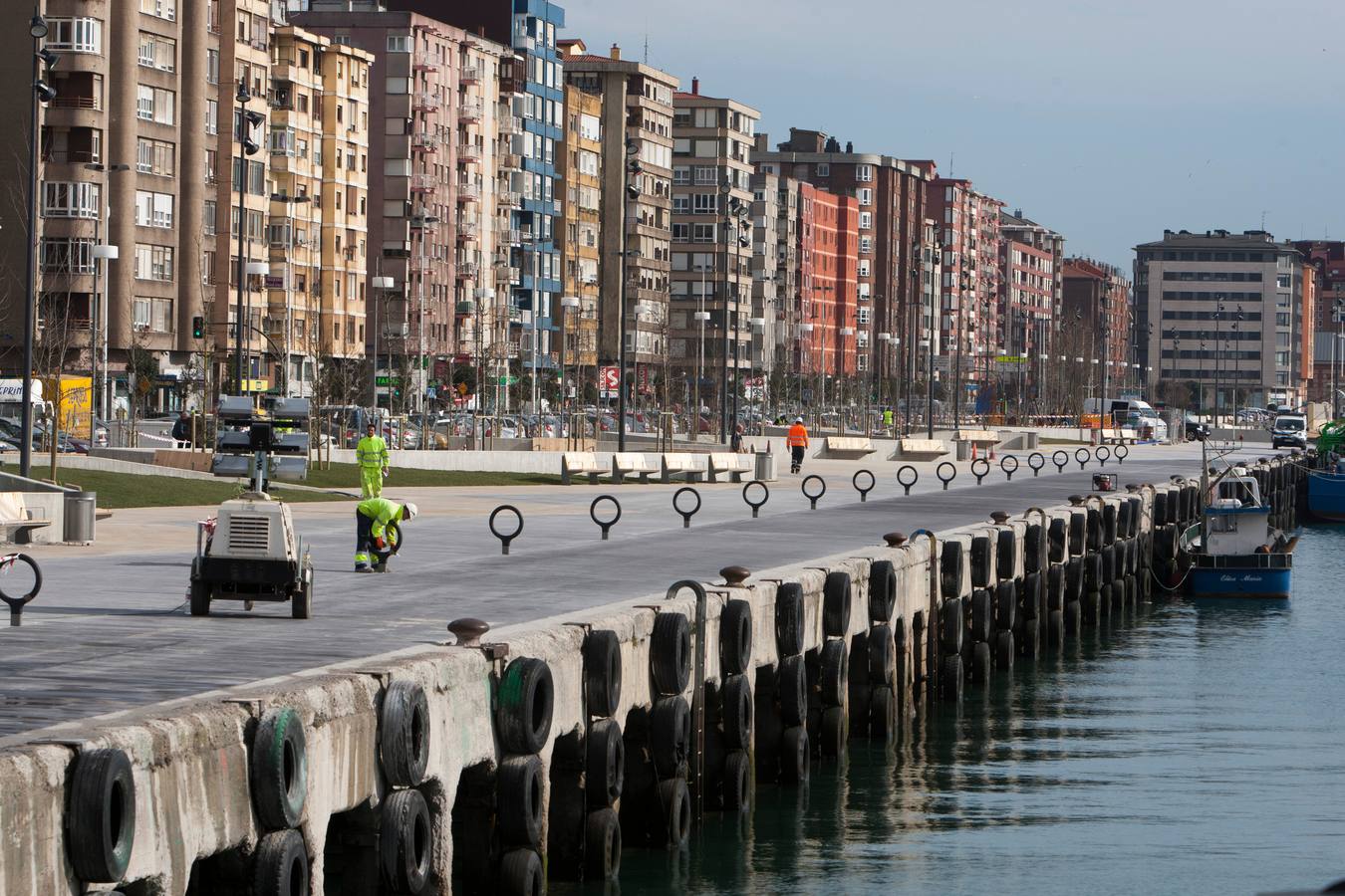 El Paseo Marítimo de Marqués de la Hermida, listo para ser inaugurado